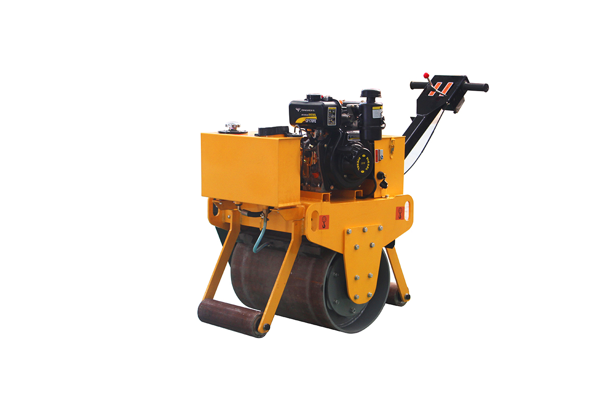 HW-700C單鋼輪手扶式壓路機